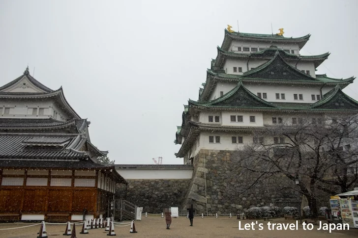 天守閣の雪景色：熱田神宮の雪景色の見どころ完全ガイド(3)