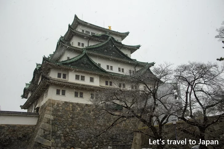 天守閣の雪景色：熱田神宮の雪景色の見どころ完全ガイド(5)