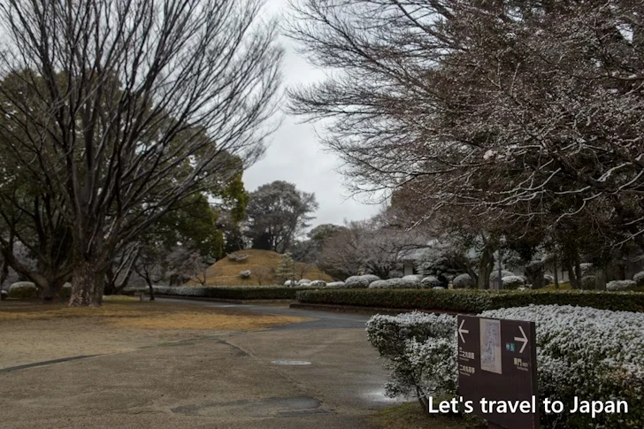 二之丸庭園の雪景色：熱田神宮の雪景色の見どころ完全ガイド(4)