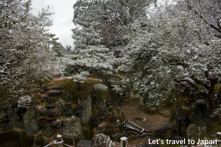 二之丸庭園の雪景色：熱田神宮の雪景色の見どころ完全ガイド(8)