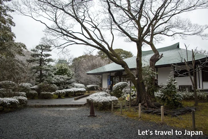二之丸庭園の雪景色：熱田神宮の雪景色の見どころ完全ガイド(13)