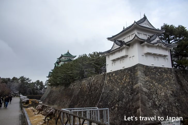 正門から本丸表二之門までの雪景色：熱田神宮の雪景色の見どころ完全ガイド(5)