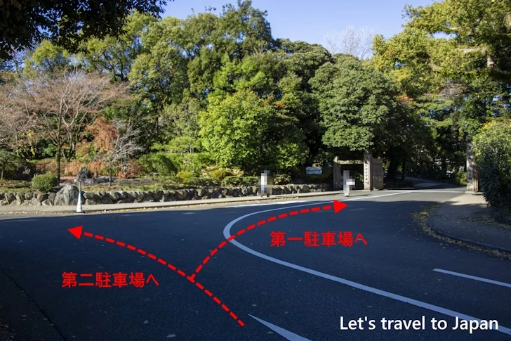 第一駐車場および第二駐車場：熱田神宮の駐車場完全ガイド(23)
