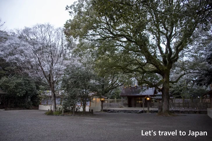 別宮八剣宮の雪景色：熱田神宮の雪景色の見どころ完全ガイド(2)