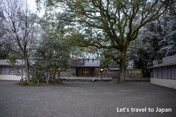 別宮八剣宮の雪景色：熱田神宮の雪景色の見どころ完全ガイド(3)