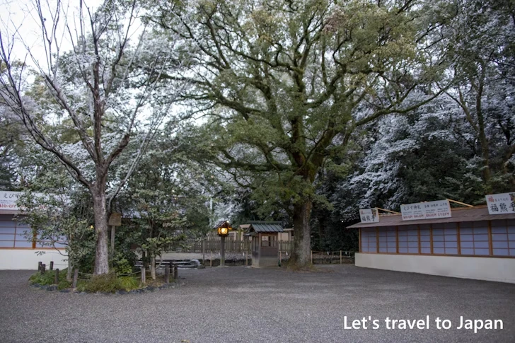 別宮八剣宮の雪景色：熱田神宮の雪景色の見どころ完全ガイド(4)