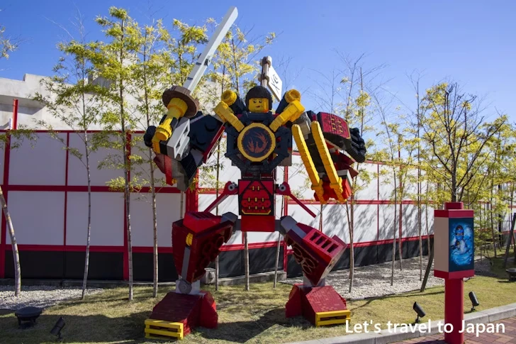 レゴ・ブロックで作られたオブジェクト：レゴランド・ジャパンの見どころ(222)