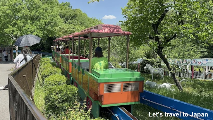 モノレール列車：東山動物園遊園地の見どころ(4)