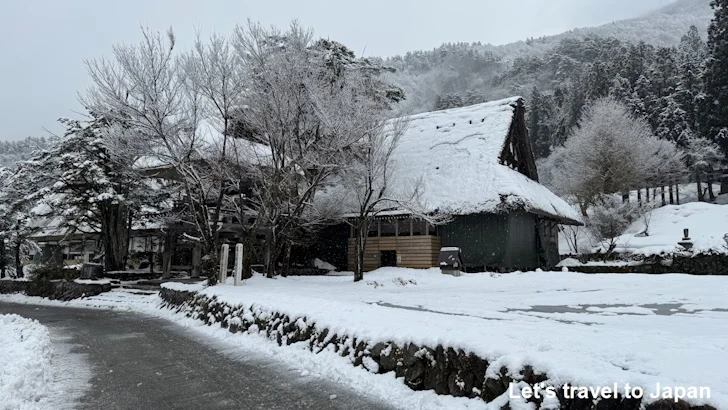 白川郷の雪景色：白川郷の見どころ(176)