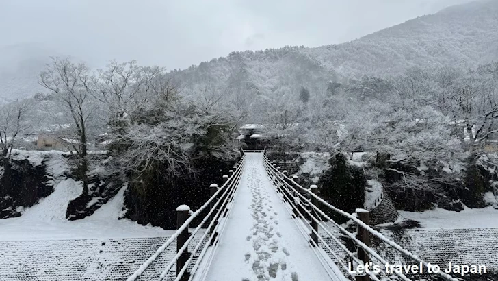 であい橋：白川郷の雪景色の見どころ(7)