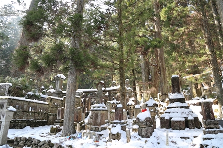 高野山の雪景色(4)